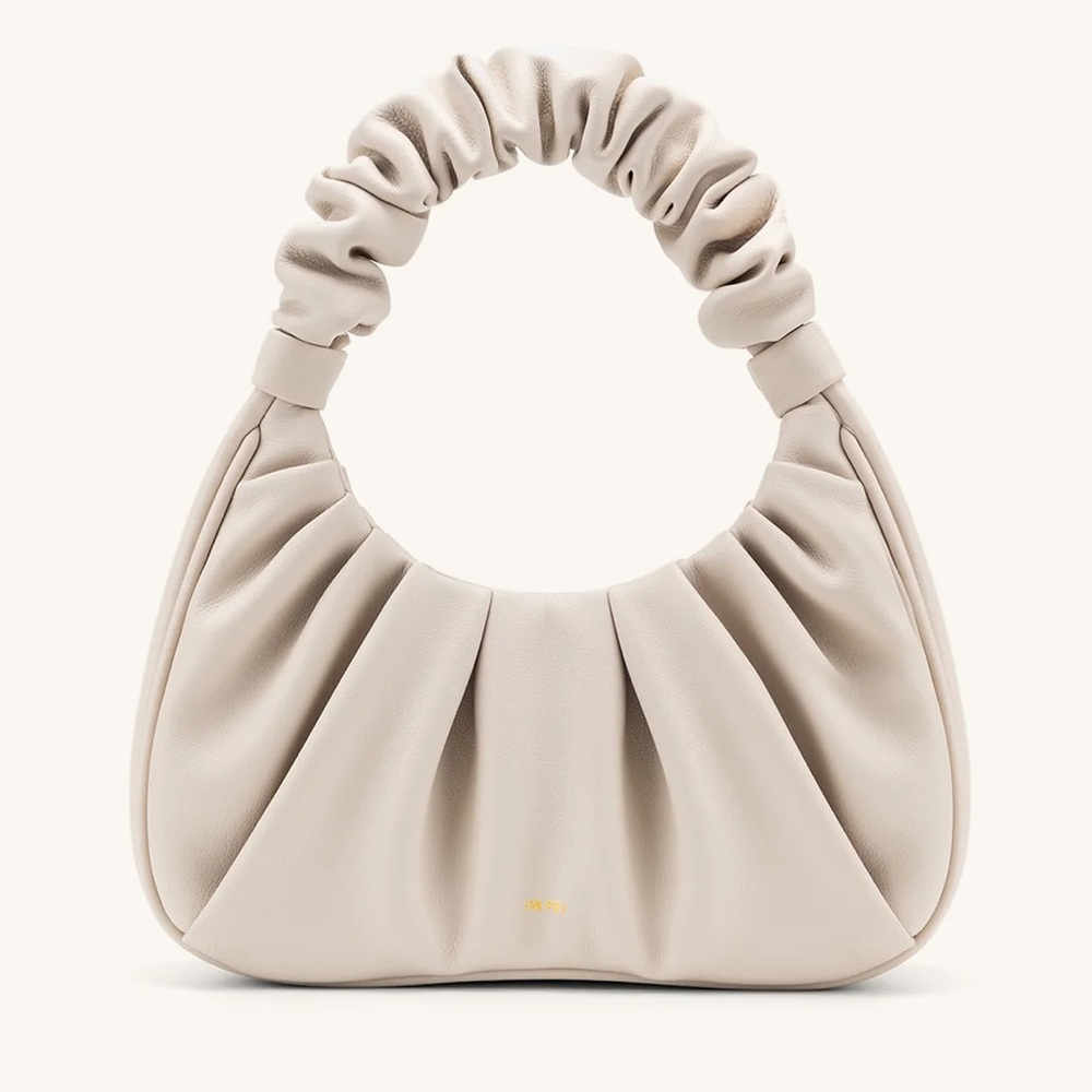 JW PEI - Ivory Rouched Hobo Handbag